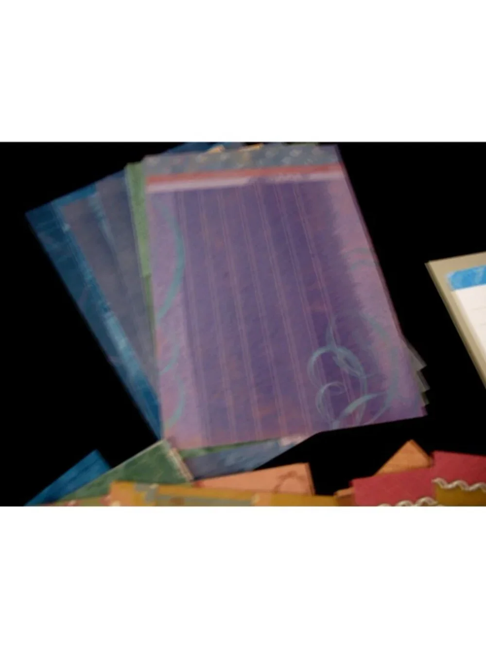 CREATIVE MEMORIES Milestones albumKit; Inspiration, +4.5x6.5 Photo mats open pk